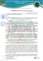 ORDENANZA MUNICIPAL Nº 002-2021-MDDHCM