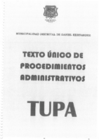 TUPA MDDH