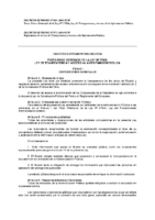 Decreto Supremo Nº 043-2003-PCM