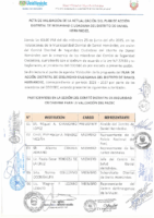 ACTA DE VALIDACIÓN DE LA ACTUALIZACIÓN DEL PLAN DE ACCIÓN DISTRITAL DE SEGURIDAD CIUDADANA DEL DISTRITO DE DANIEL HERNÁNDEZ 2025