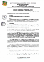 ACUERDO DE CONCEJO N° 016-2025-MDDH