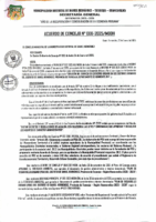ACUERDO DE CONCEJO N°008-2025- MDDH