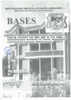 BASES – CONCURSO PÚBLICO DE MÉRITOS N°001-2026-MDDH-T