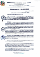 ORDENANZA MUNICIPAL N° 004-2025-MDDH-A
