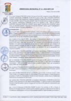 ORDENANZA MUNICIPAL N° 011-2022-MPT-CM