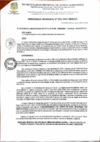 ORDENANZA MUNICIPAL N°004-2024-MDDH-T