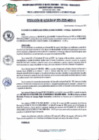 RESOLUCIÓN DE ALCALDÍA N° 073-2025-MDDH-A