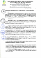 RESOLUCIÓN DE ALCALDÍA N° 125-2024-MDDH-A