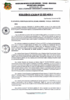 RESOLUCIÓN DE ALCALDÍA N° 132-2025-MDDH-A