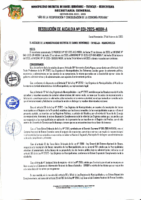RESOLUCIÓN DE ALCALDÍA N°031-2025-MDDH-A