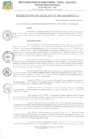 RESOLUCIÓN DE ALCALDÍA N°048-2026-MDDH-A