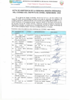 ACTA DE ASISTENCIA DE LA SEGUNDA SESIÓN ORDINARIA DEL CODISEC – DANIEL HERNÁNDEZ – 2026