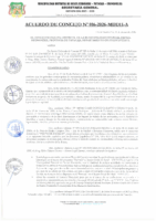 ACUERDO DE CONCEJO N°016-2026-MDDH-A