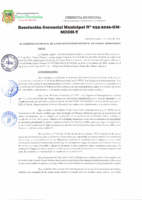 RESOLUCION GERENCIAL Nº 033-2026