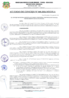 ACUERDO DE CONSEJO Nº 040-2026